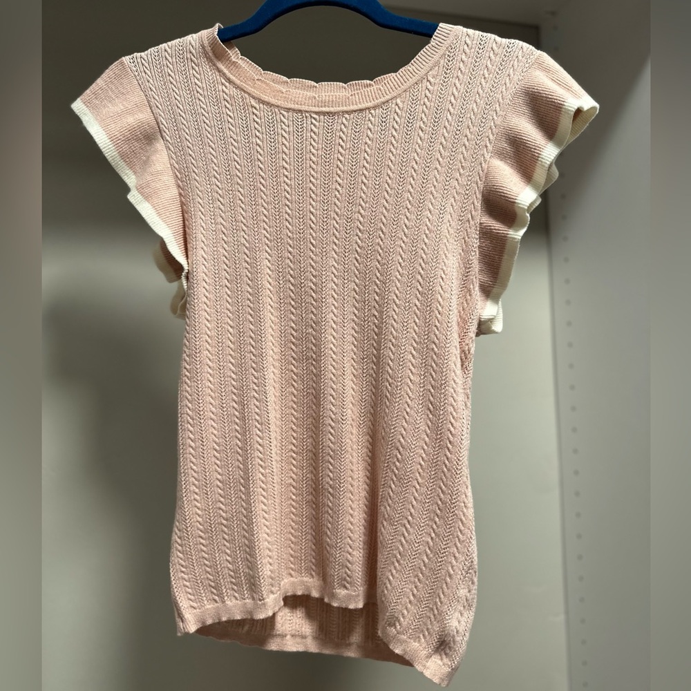 Hem & Thread Ruffle Sleeve Tank Top - Picture 7 of 9